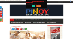 Desktop Screenshot of pinoyfinancialplanning.com